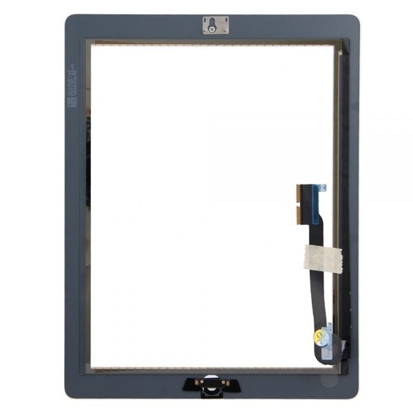 Touch Screen iPad 3 Bianco + Tasto home - immagine 4
