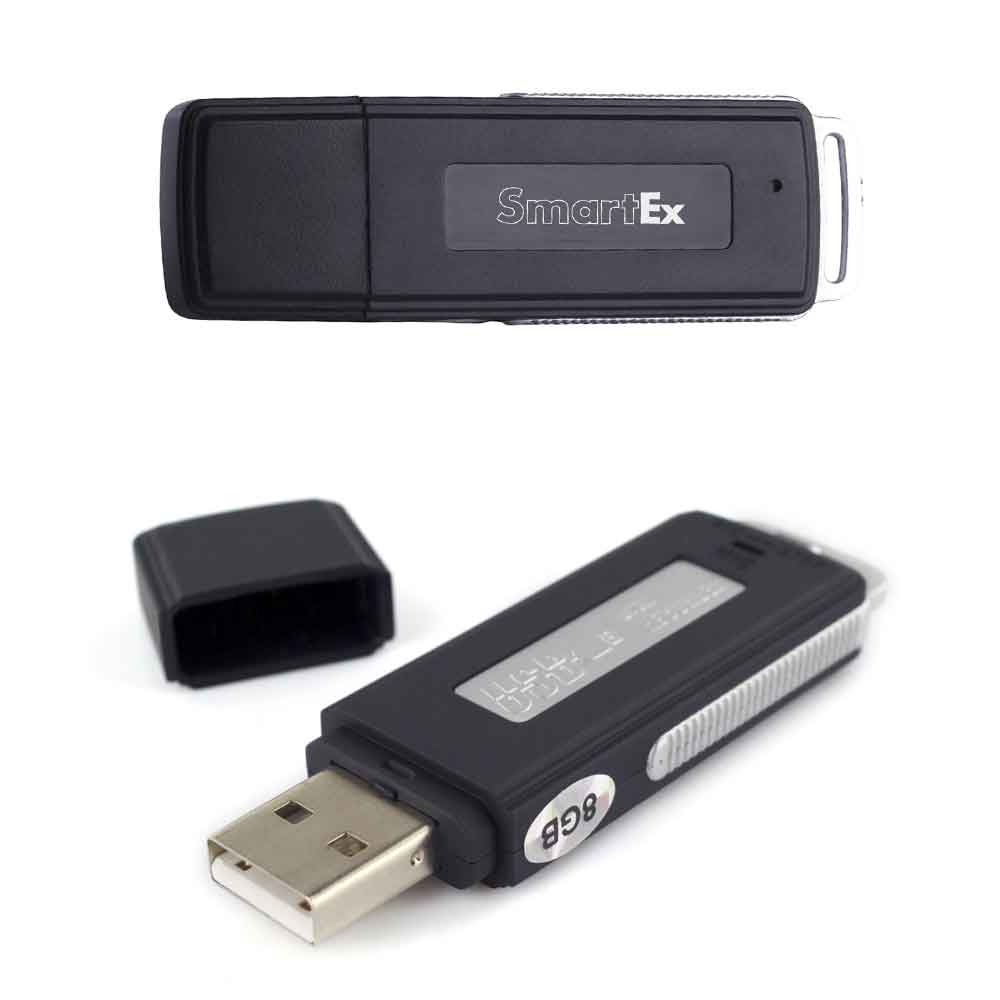 Chiavetta USB con registratore vocale 8GB Smartex