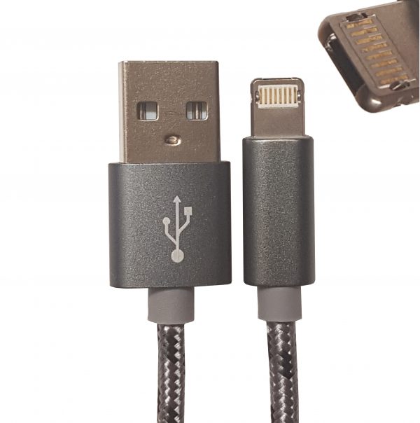 Cavo 2 in 1 USB-Lightning/Micro USB Type B Rosa - immagine 9