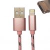 Cavo 2 in 1 USB-Lightning/Micro USB Type B Oro - immagine 8