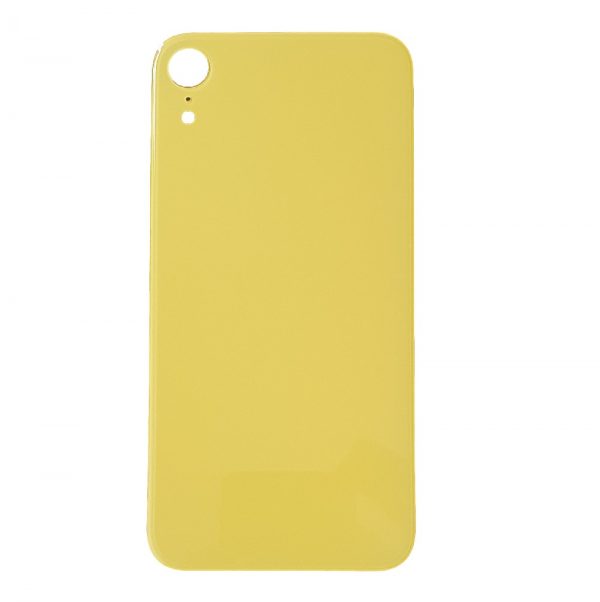 Vetro scocca iPhone xr giallo