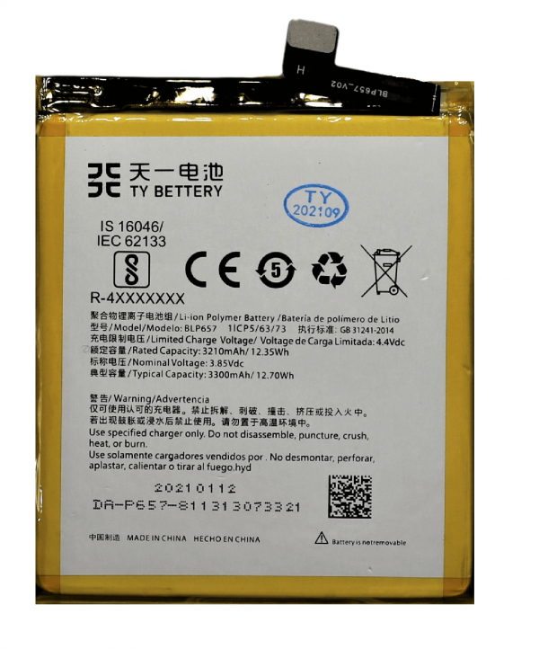 Batteria OnePlus 6 TY BETTERY