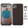scocca + frame iphone 11 nero