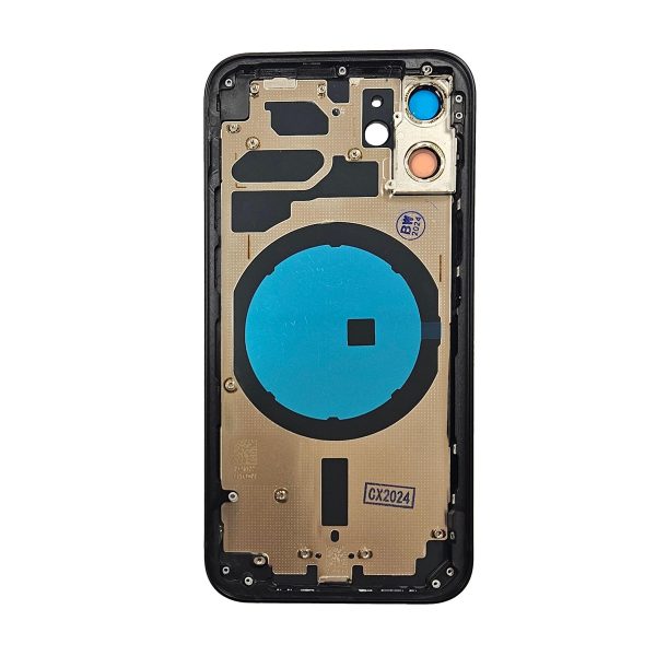 Scocca + frame per iPhone 12 Mini - Nero - immagine 2