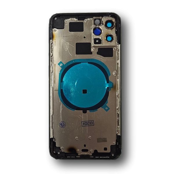 Scocca + frame per iPhone 11 Pro Max - Nero - immagine 2