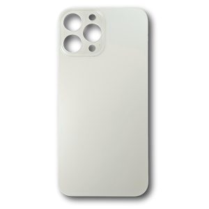 Vetro scocca iPhone 13 pro Max Argento