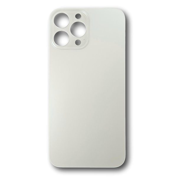 Vetro scocca iPhone 13 pro Max Argento