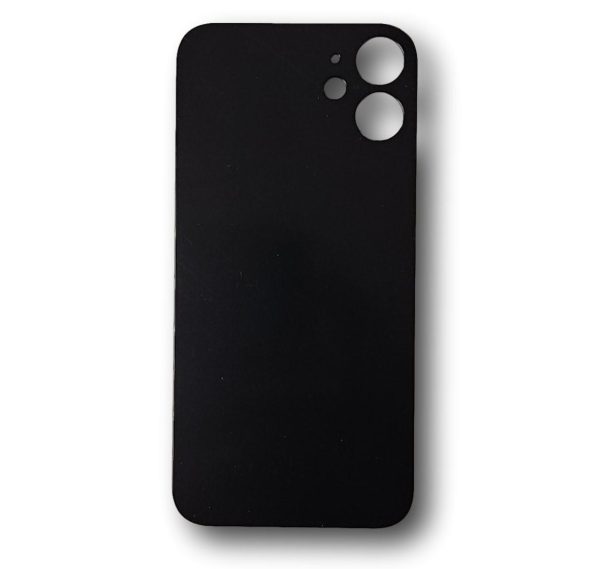 Vetro scocca per iPhone 12 Mini - Nero - immagine 2