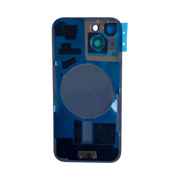 Vetro scocca per iPhone 15 - Blu - immagine 2