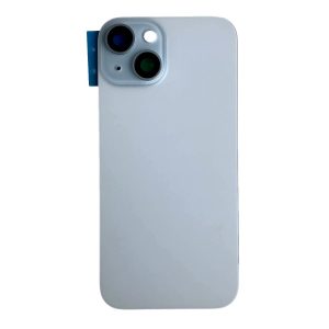 Vetro scocca iPhone 15 blu