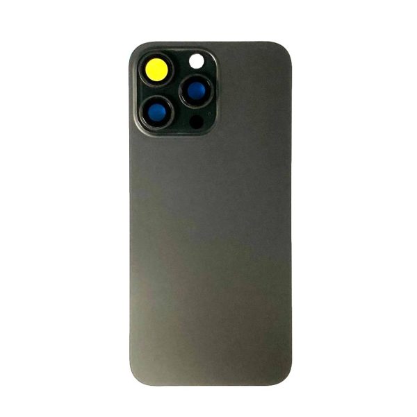 Vetro scocca iPhone 15 pro max Nero