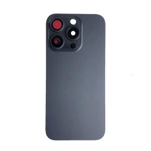 Vetro scocca iPhone 15 pro nero
