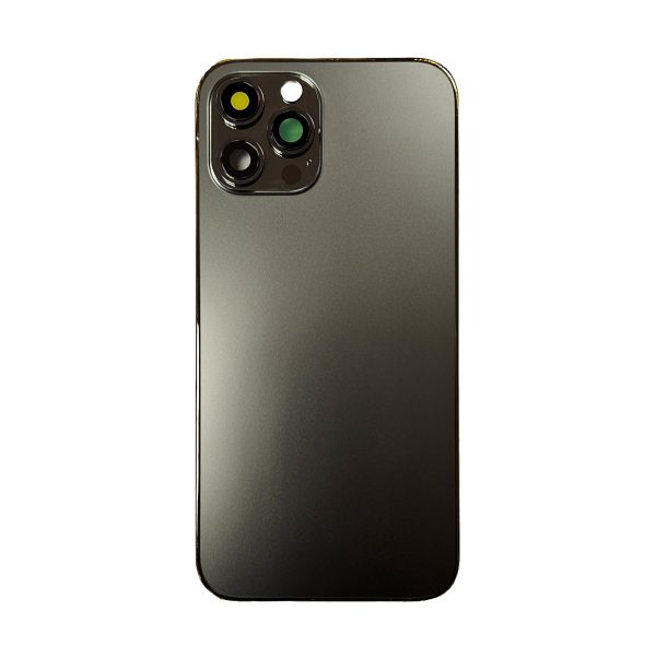 Scocca + frame per iPhone 12 Pro Max - Nero - immagine 2