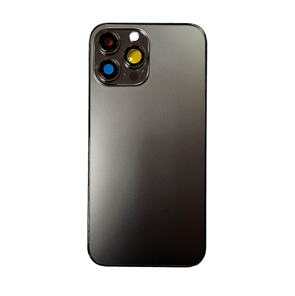Scocca + frame per iPhone 13 Pro Max - Nero - immagine 2