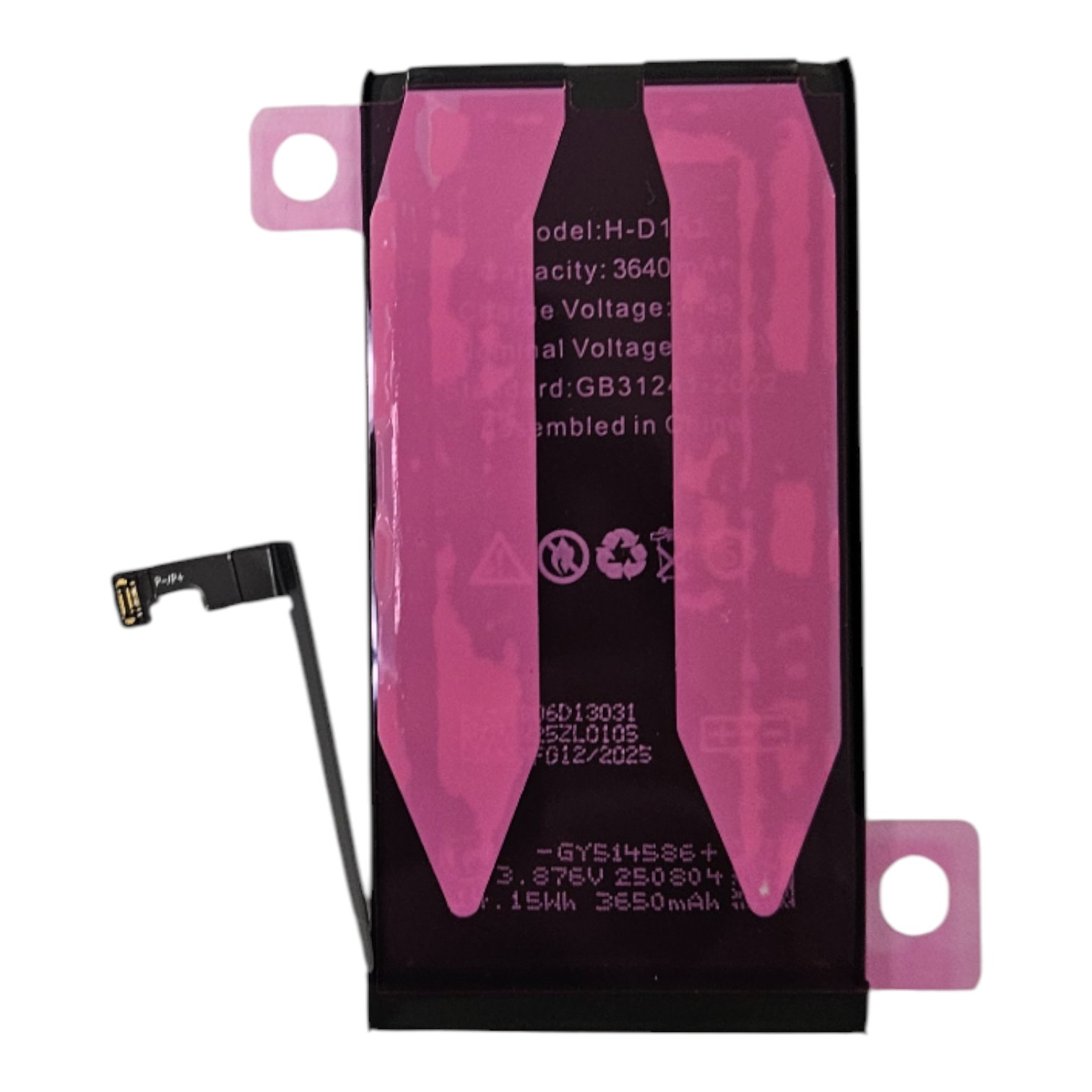 Batteria iPhone 15 maggiorata Black Label - immagine 2